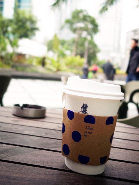 coffee at the petit café