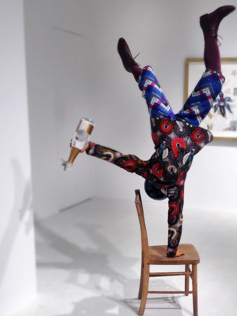 Champagne Kid (Balancing), Yinka Shonibare