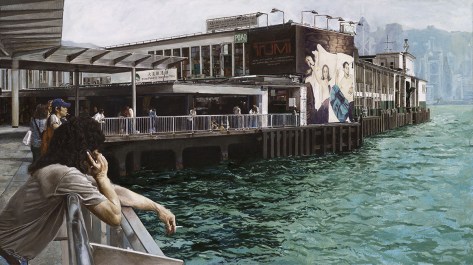 Waiting for nothing, 2010, Oil on canvas, 54x96cm