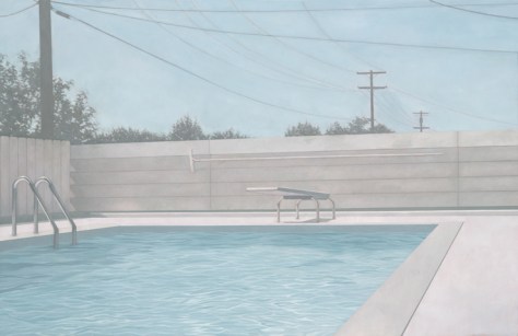 Swimming Pool I 78 x 120 cm Oil on canvas 2010