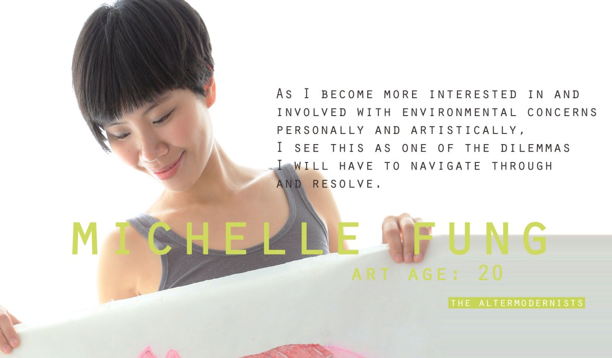 They are artists: Michelle Fung