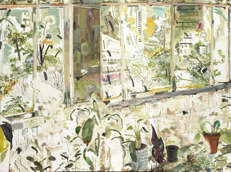 The Crime Scene, Oil on canvas, H120 x 160cm, 2013