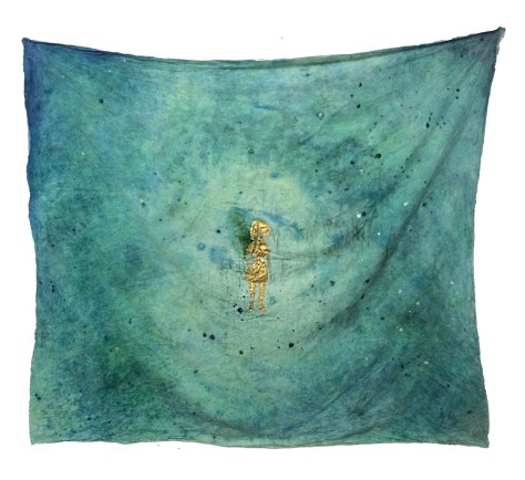 一個人的宇宙 148x168cm 丙烯棉布 2014 