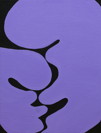 Close to You, 2014 Acrylic on canvas 30.5 x 22.9 cm 