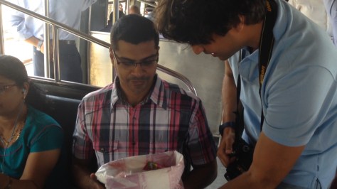 Working shot_Public interverntion_Mumbai trains