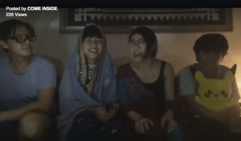 藝術組合 Come Inside 大唱印度廣告歌 (圖：Come Inside Facebook)